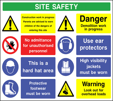 safety sign maker Lahore